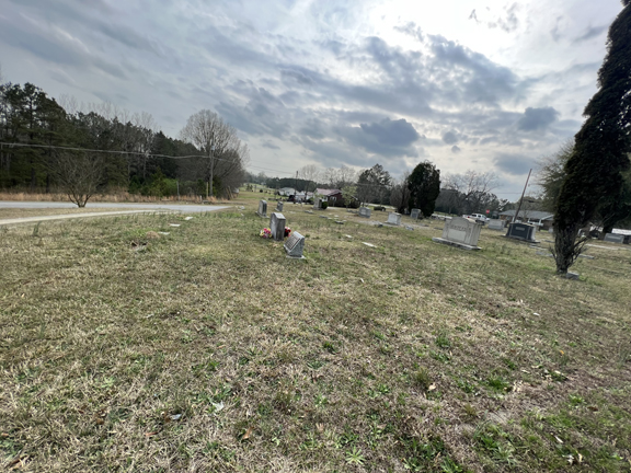 Total Lawn Care Burial Plot BEFORE shot