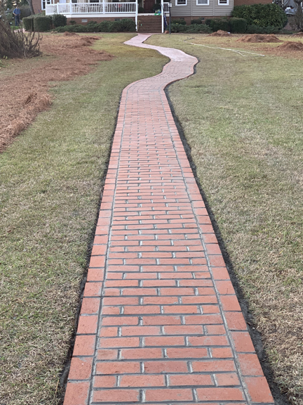 Total Lawn Care Paver Walkway